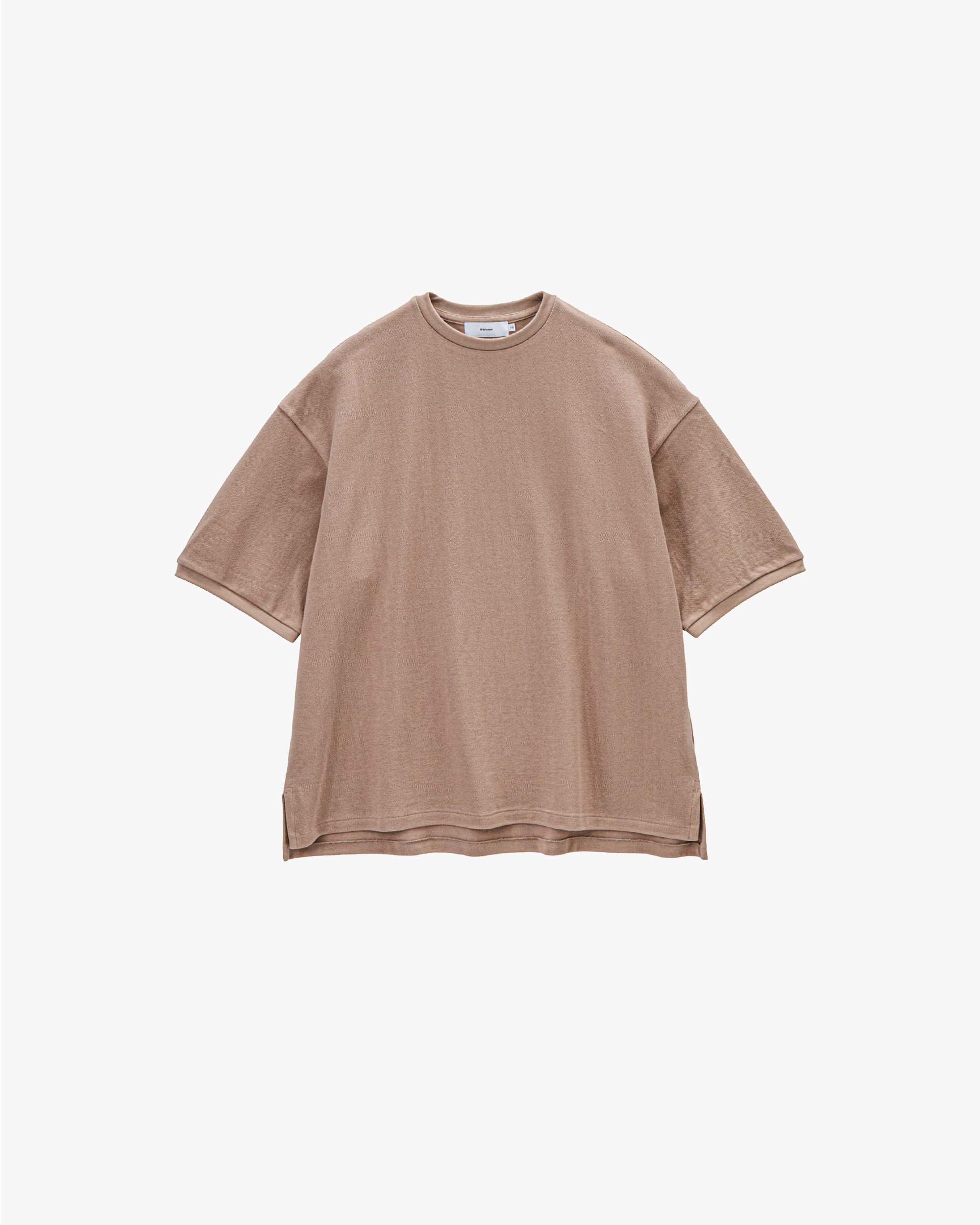 トップス Graphpaper cotton pique jersey crewneck Cotton Pique Jersey Crew Neck Tee – Graphpaper