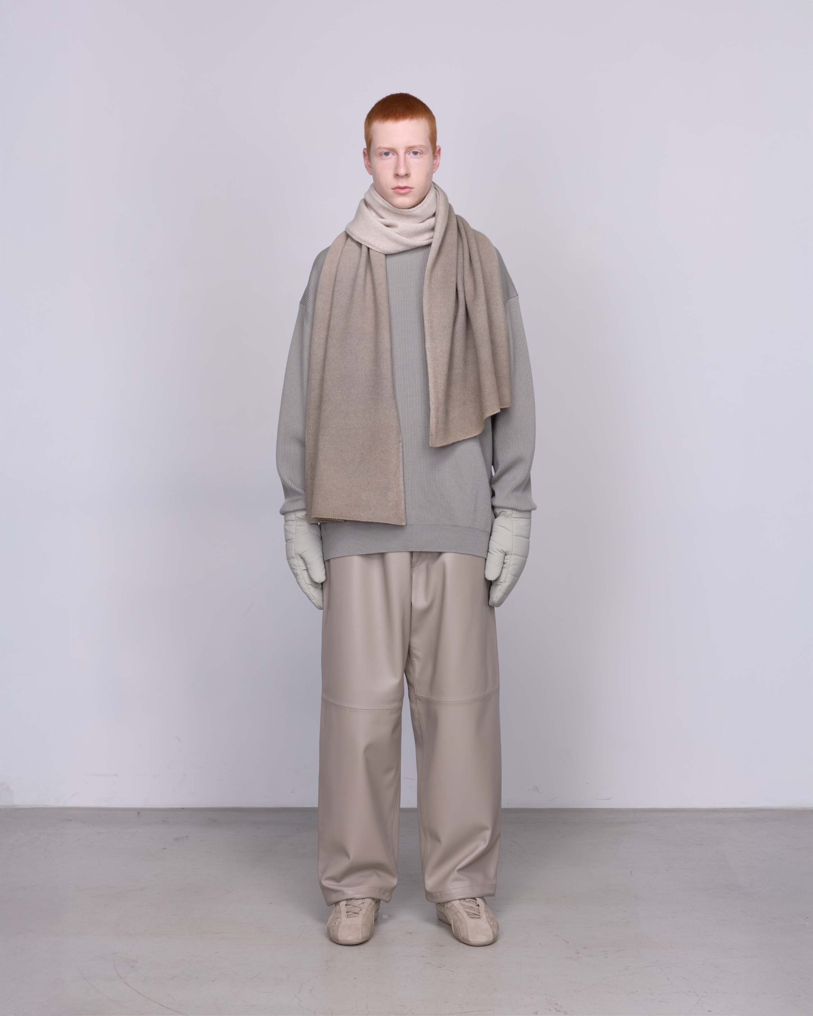 Graphpaper × LECHOPPE Oversized Trousers SALE- Sheep Leather Track Pants – Graphpaper