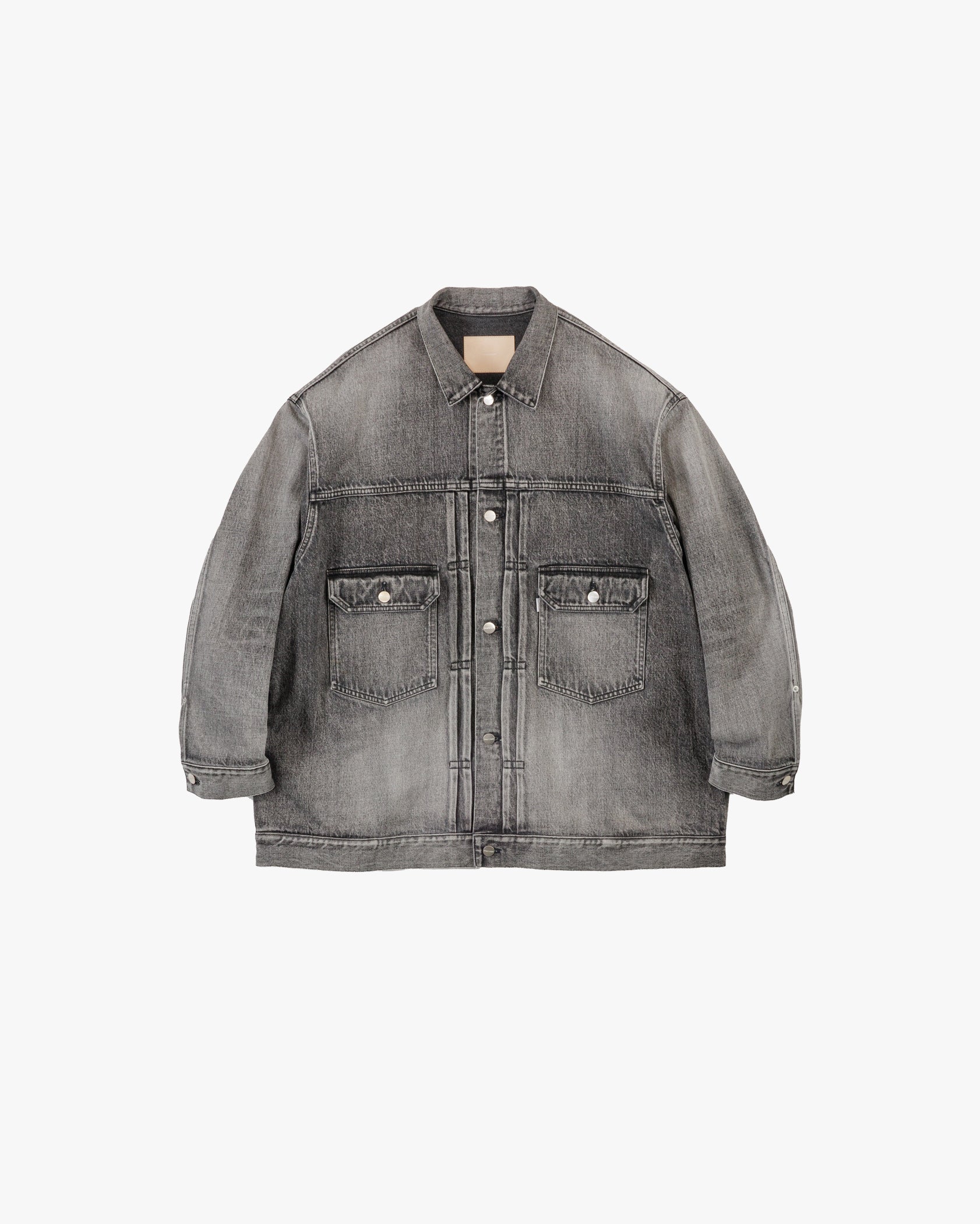 ジャケット・アウター Graphpaper SUMI Coated Denim jacket Graphpaper（グラフペーパー） / Selvage Denim Zip Jacket