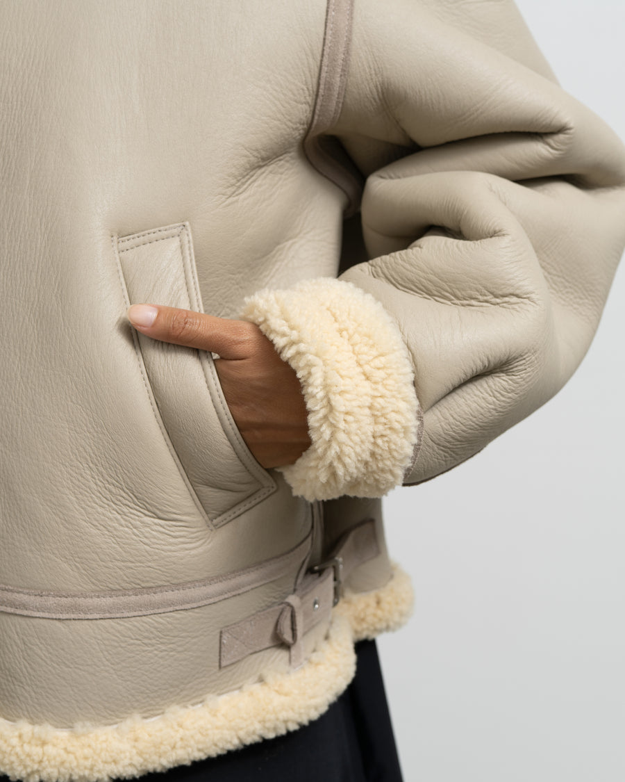 Sheep Mouton B-3 Flight Jacket