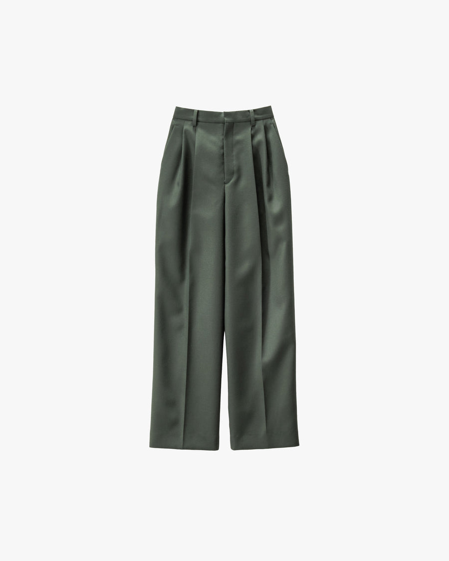 Scale Off Flannel Straight Pants
