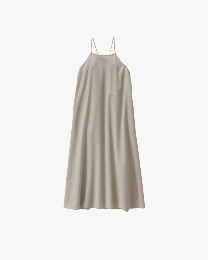 Techno Wool Tropical Slip Dress