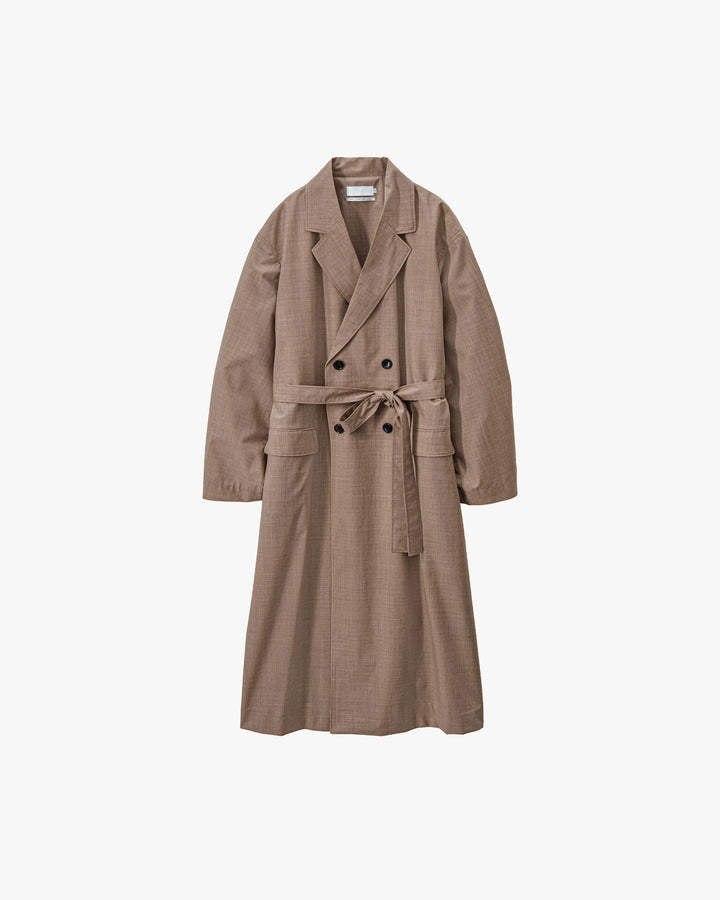 Fine Wool Heather Oversized Coat