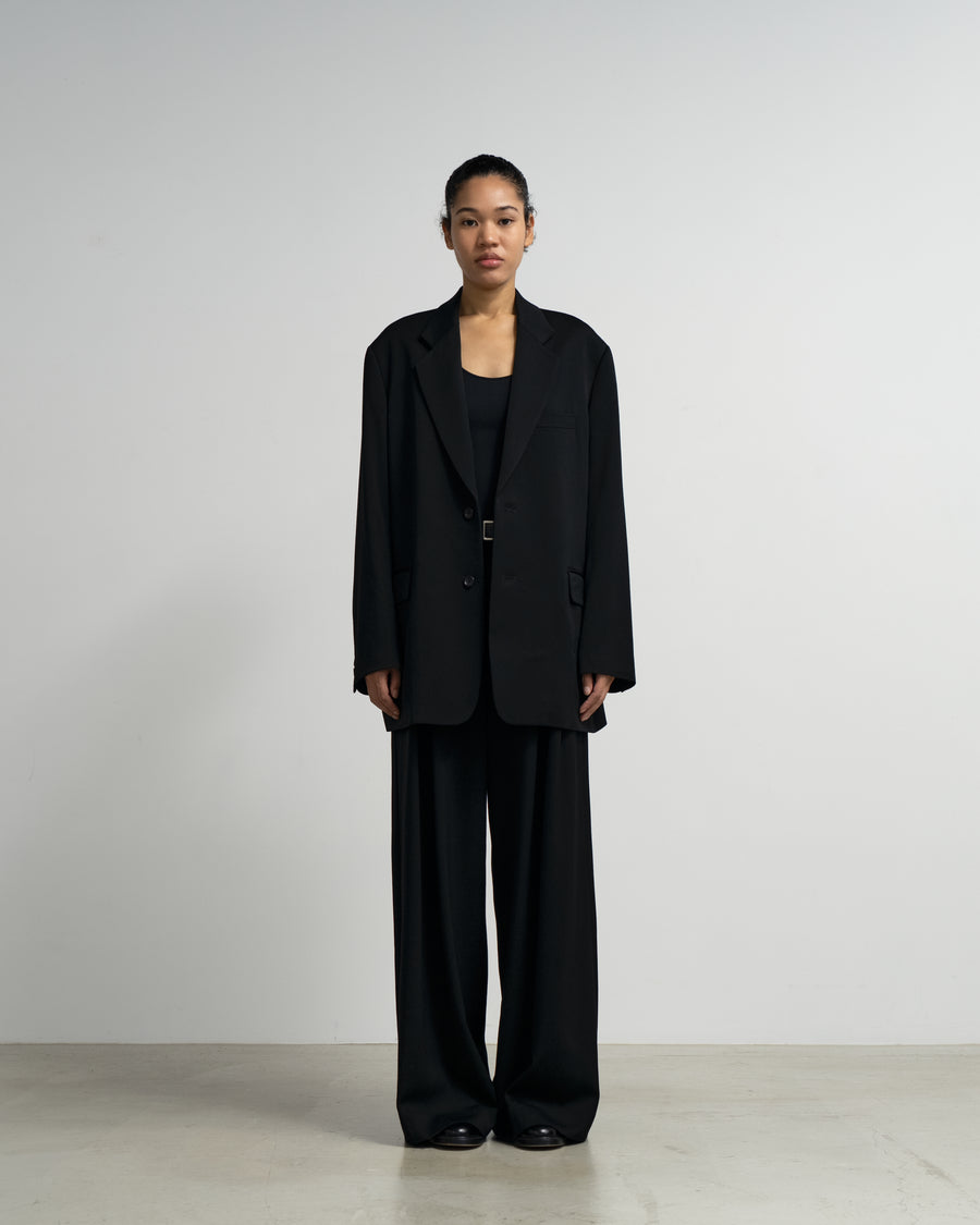 Wool Doeskin Oversized Jacket