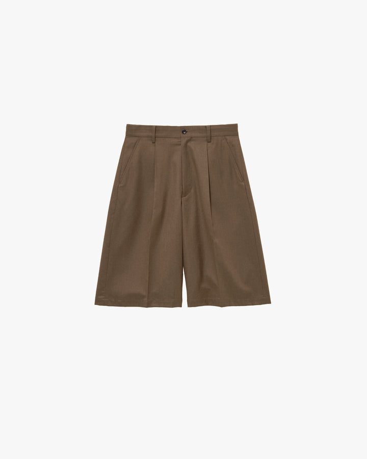 Fine Wool Saxony Shorts