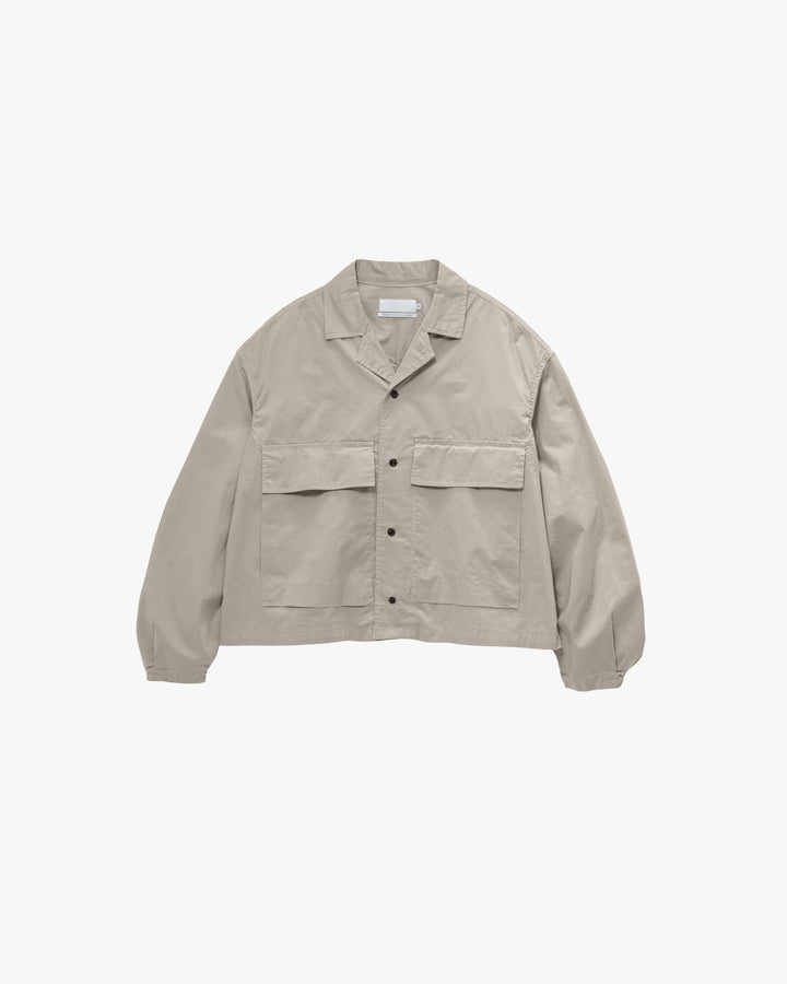 Garment Dyed Typewriter Fatigue Shirt