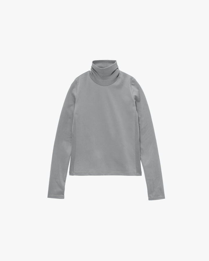 Brushed Mockrody L/S High Neck Tee