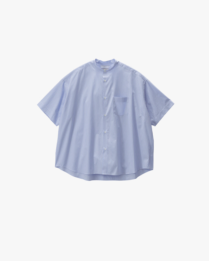 SIDOGRAS S/S Oversized Band Collar Shirt