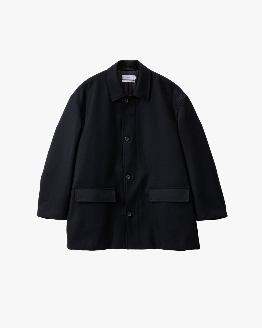 Scale Off Flannel Car Coat