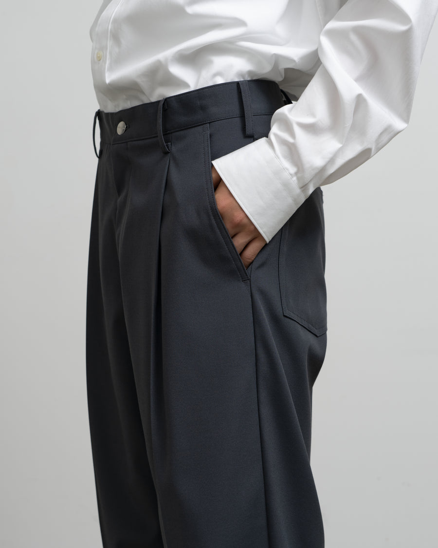 Semi Dull Oxford Trousers