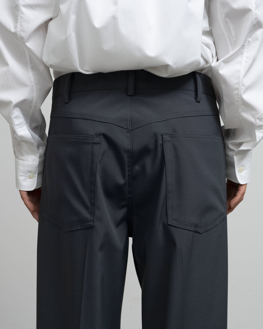 Semi Dull Oxford Trousers