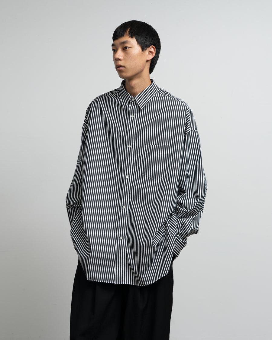 High Count Regular Collar Round Cut Oversized Shirt