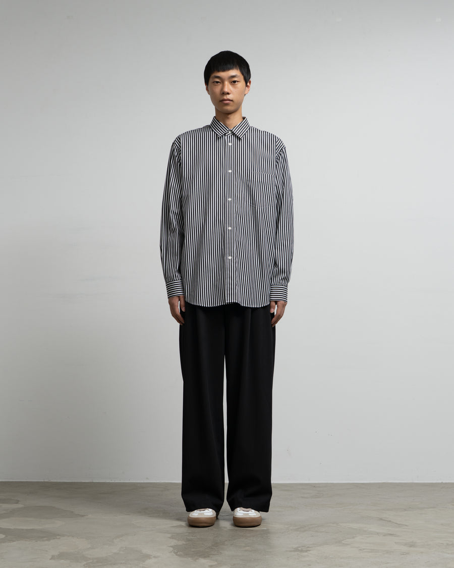 High Count Regular Collar Round Cut Shirt