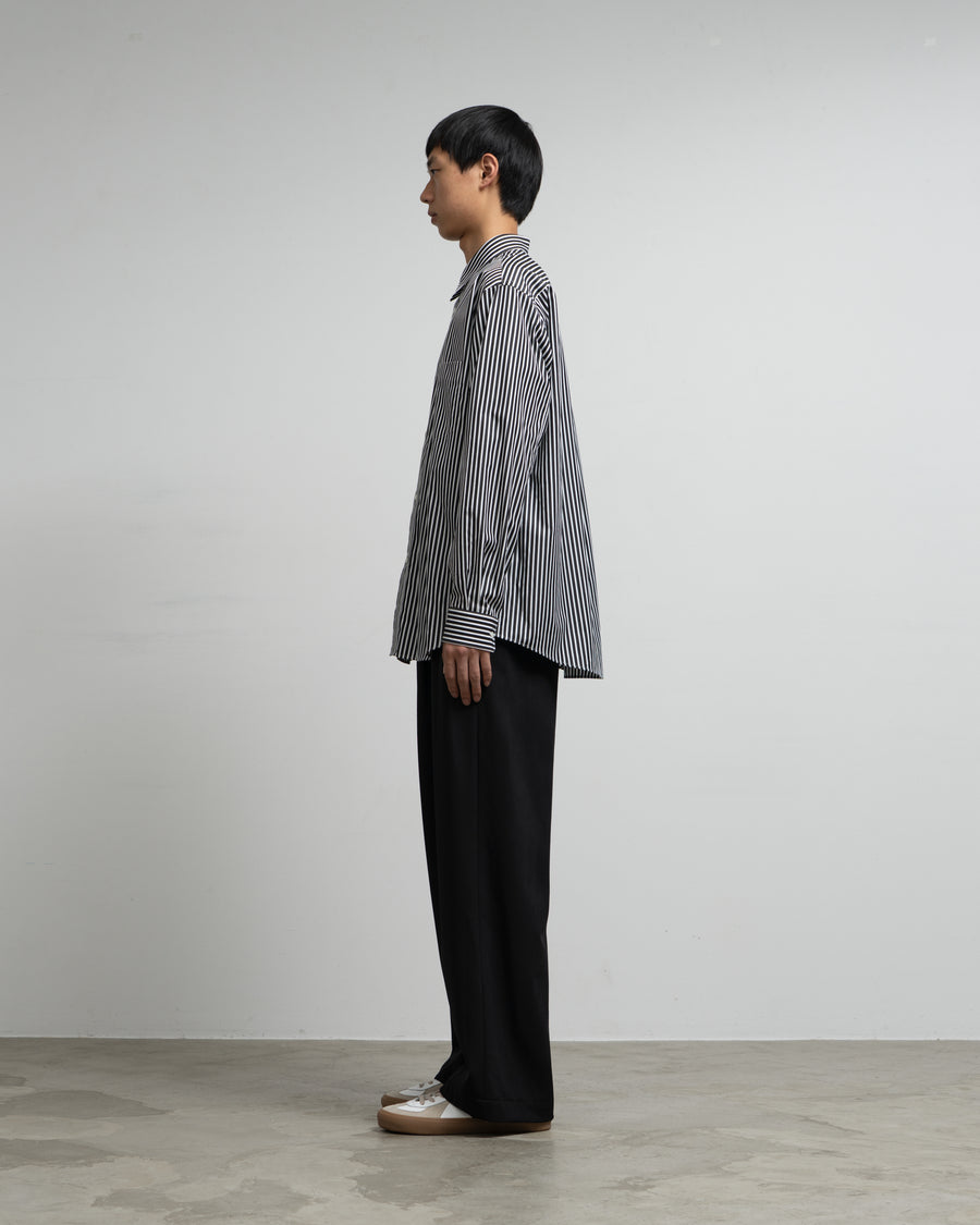 High Count Regular Collar Round Cut Shirt