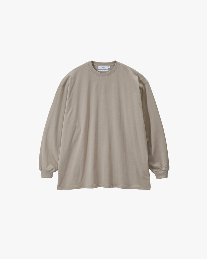 Tri Spun Cotton L/S Oversized Tee