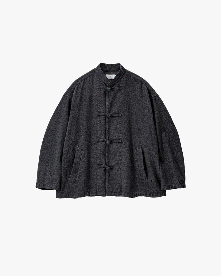 Sulfur Dyed Gabardine Kung-Fu Jacket