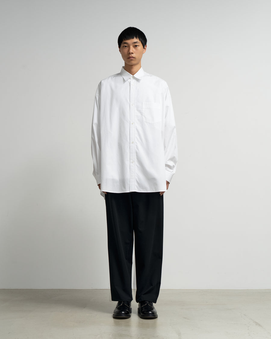 High Count Regular Collar Round Cut Oversized Shirt