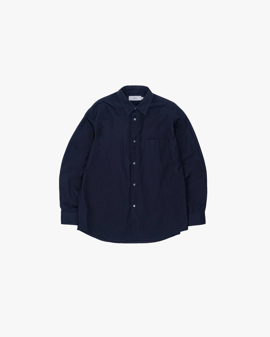 High Count Regular Collar Round Cut Oversized Shirt