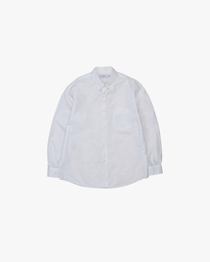 High Count Regular Collar Round Cut Oversized Shirt