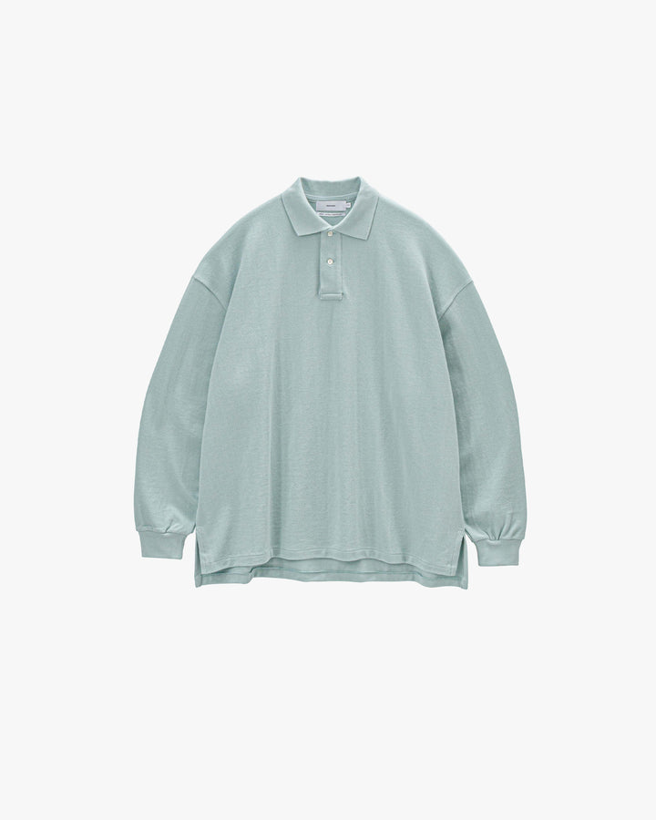 Cotton Pique Jersey L/S Polo