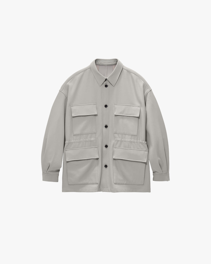 Back Satin Wool Gabardine Field Jacket – Graphpaper
