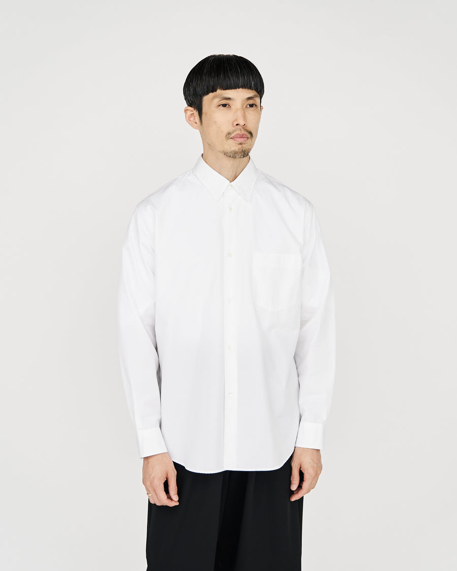 High Count Regular Collar Round Cut Shirt