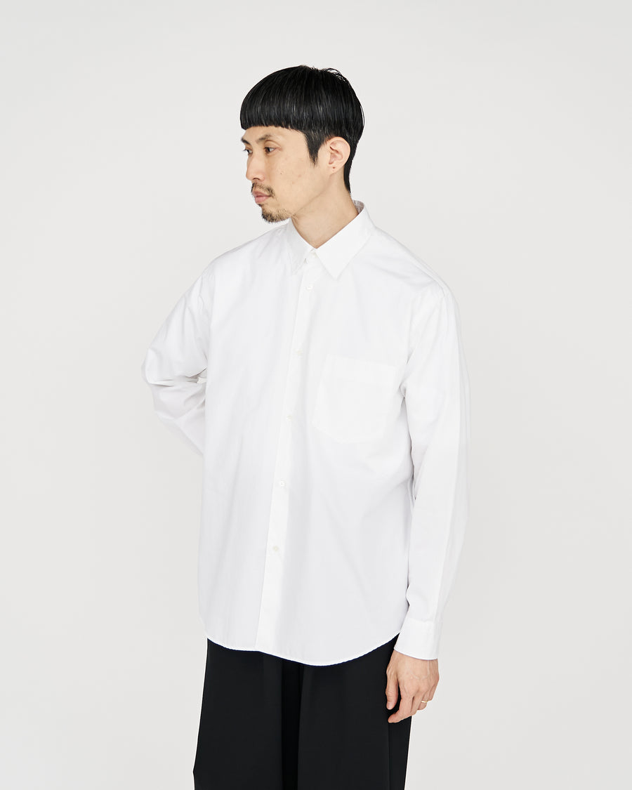 High Count Regular Collar Round Cut Shirt
