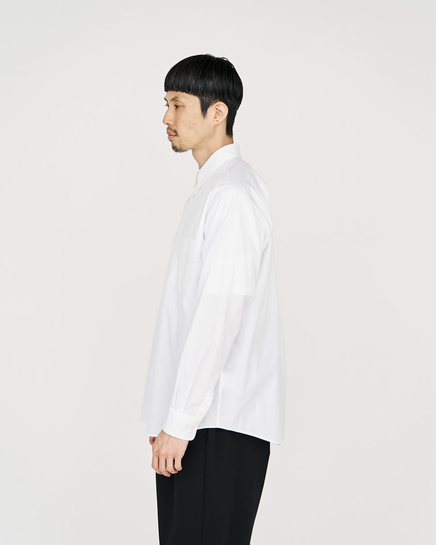 High Count Regular Collar Round Cut Shirt