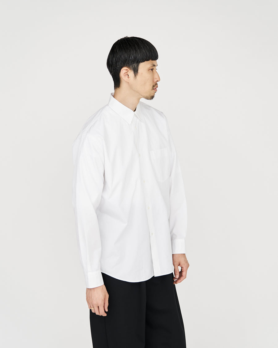 High Count Regular Collar Round Cut Shirt