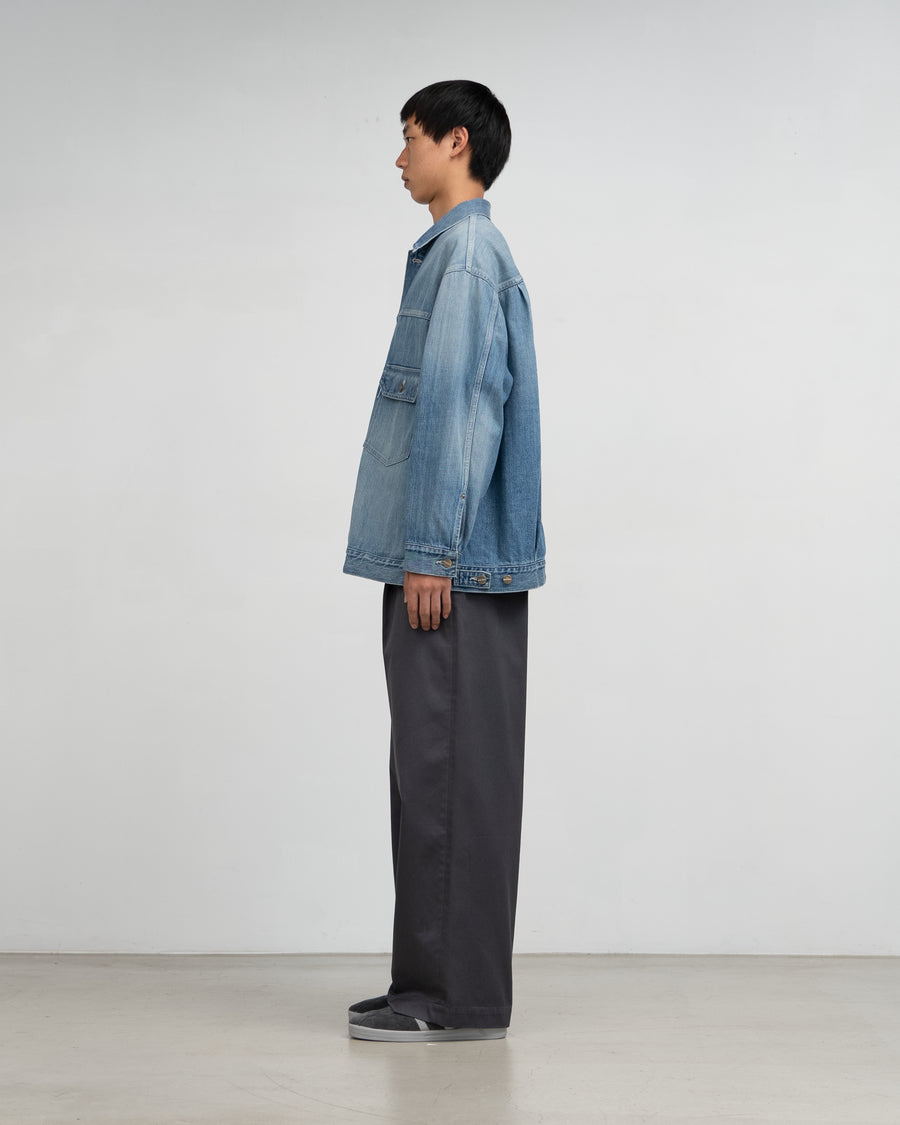 Selvage Denim Jacket -LIGHT FADE-
