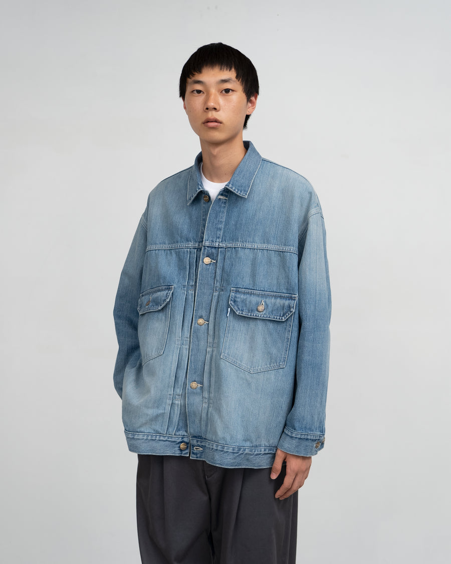 Selvage Denim Jacket -LIGHT FADE-