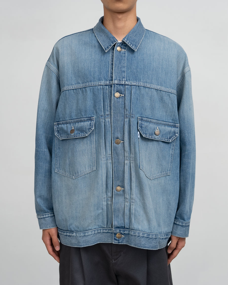 Selvage Denim Jacket -LIGHT FADE-
