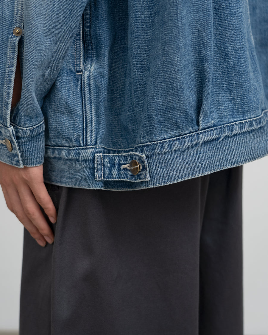 Selvage Denim Jacket -LIGHT FADE-