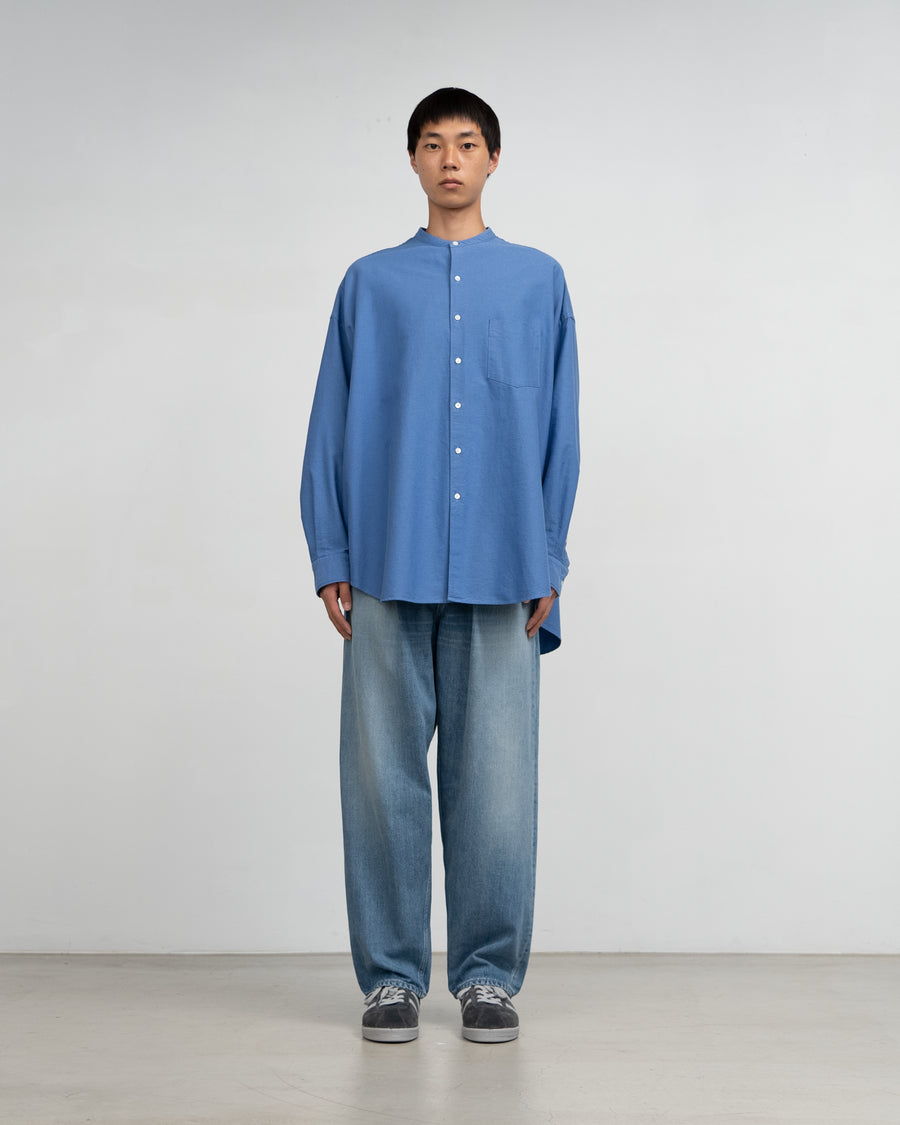 Selvage Denim Two Tuck Pants -LIGHT FADE-
