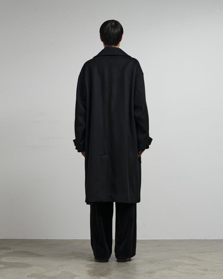 Light Melton Pea Coat