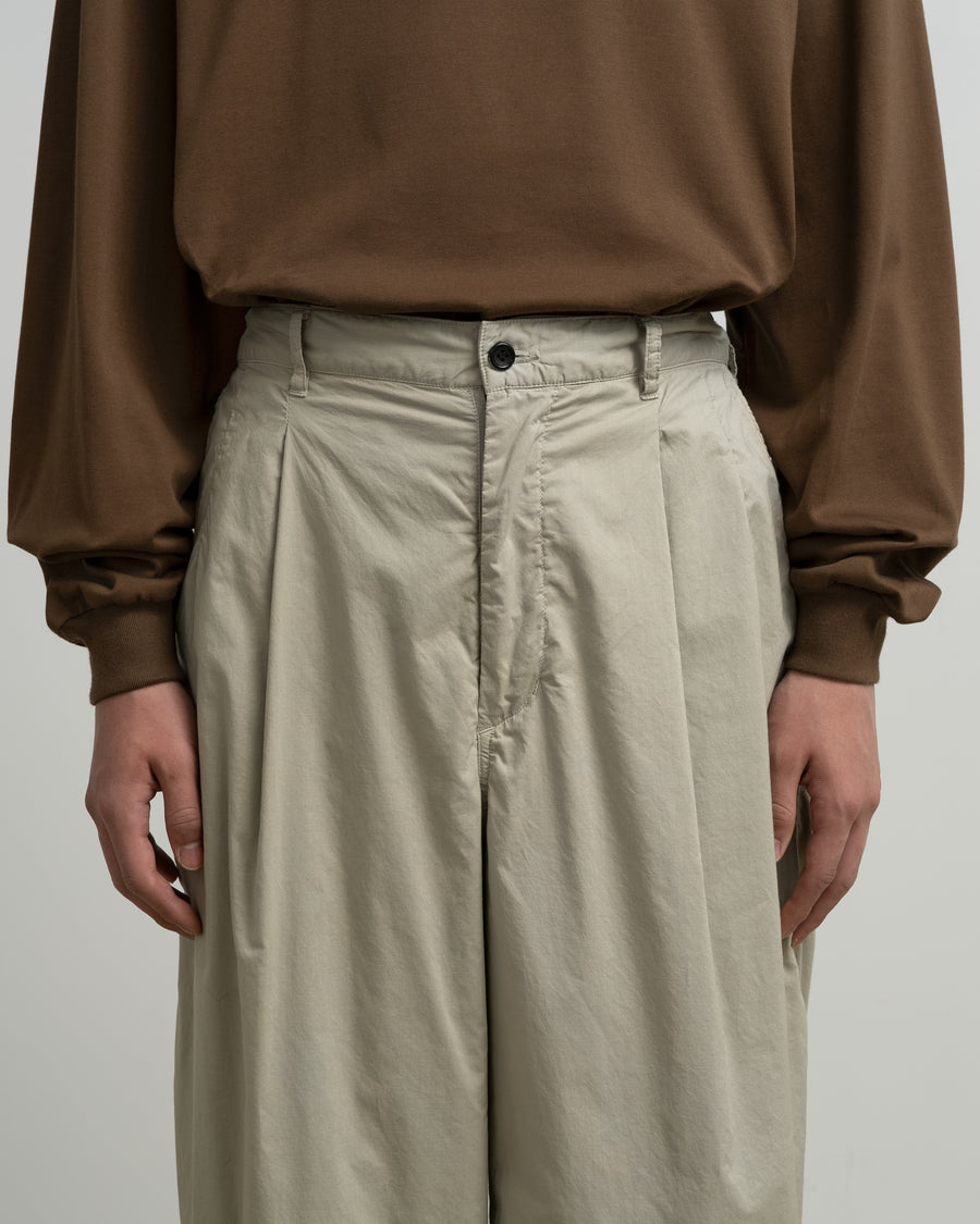 Garment Dyed Typewriter Oversized Slacks – Graphpaper