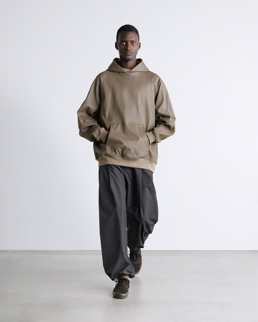 Fine Heather Wool Drawstring Track Pants – Graphpaper