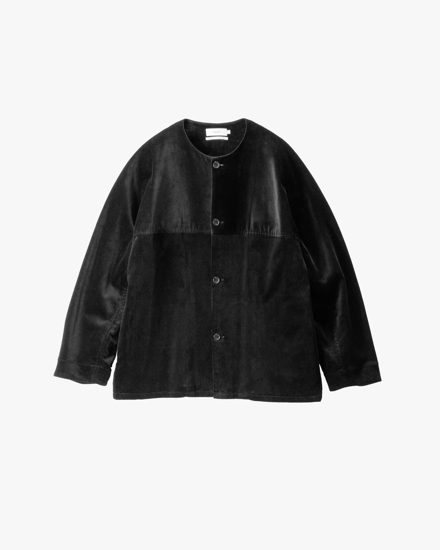 Suvin Corduroy Collarless Jacket