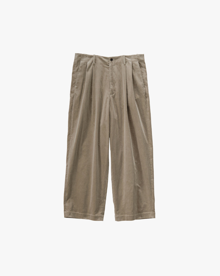 Suvin Corduroy Wide Straight Trousers