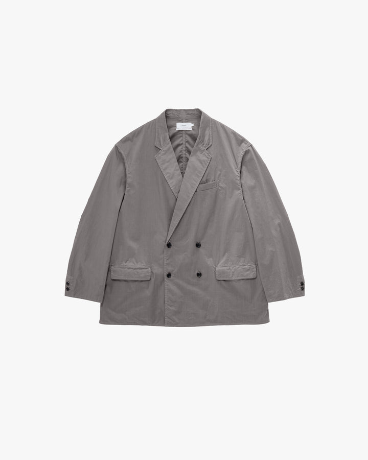 Garment Dyed Typewriter Oversized Double Jacket