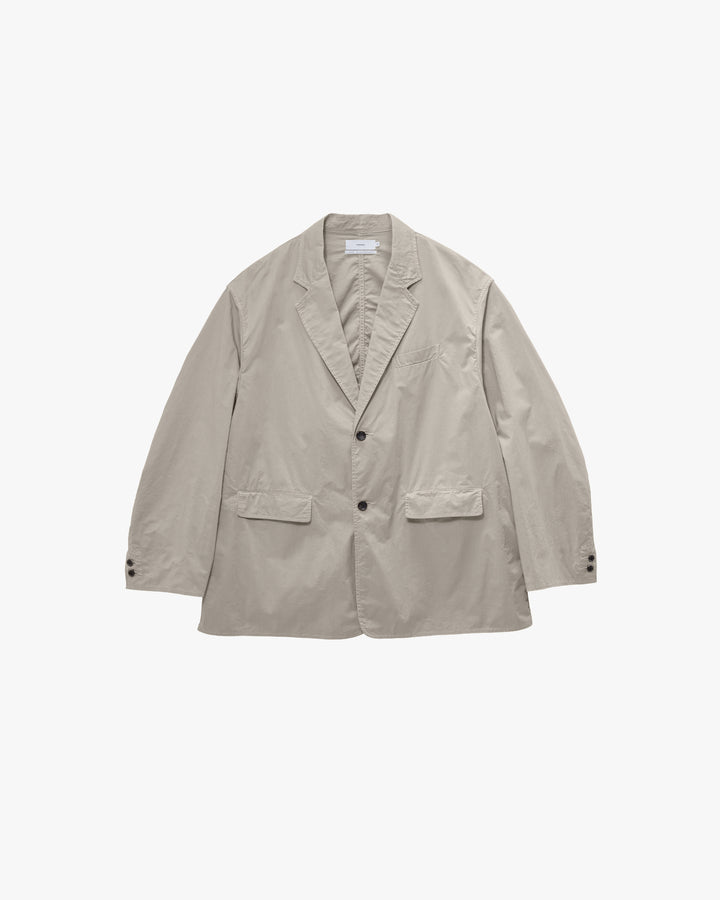 Garment Dyed Typewriter Oversized Jacket