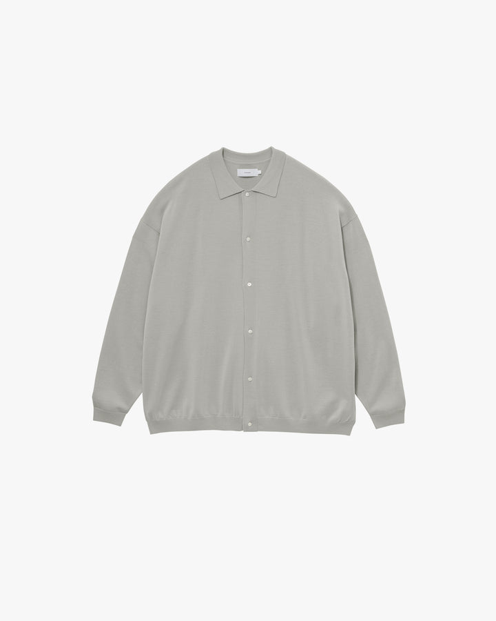 High Gauge Oversized L/S Knit Shirts