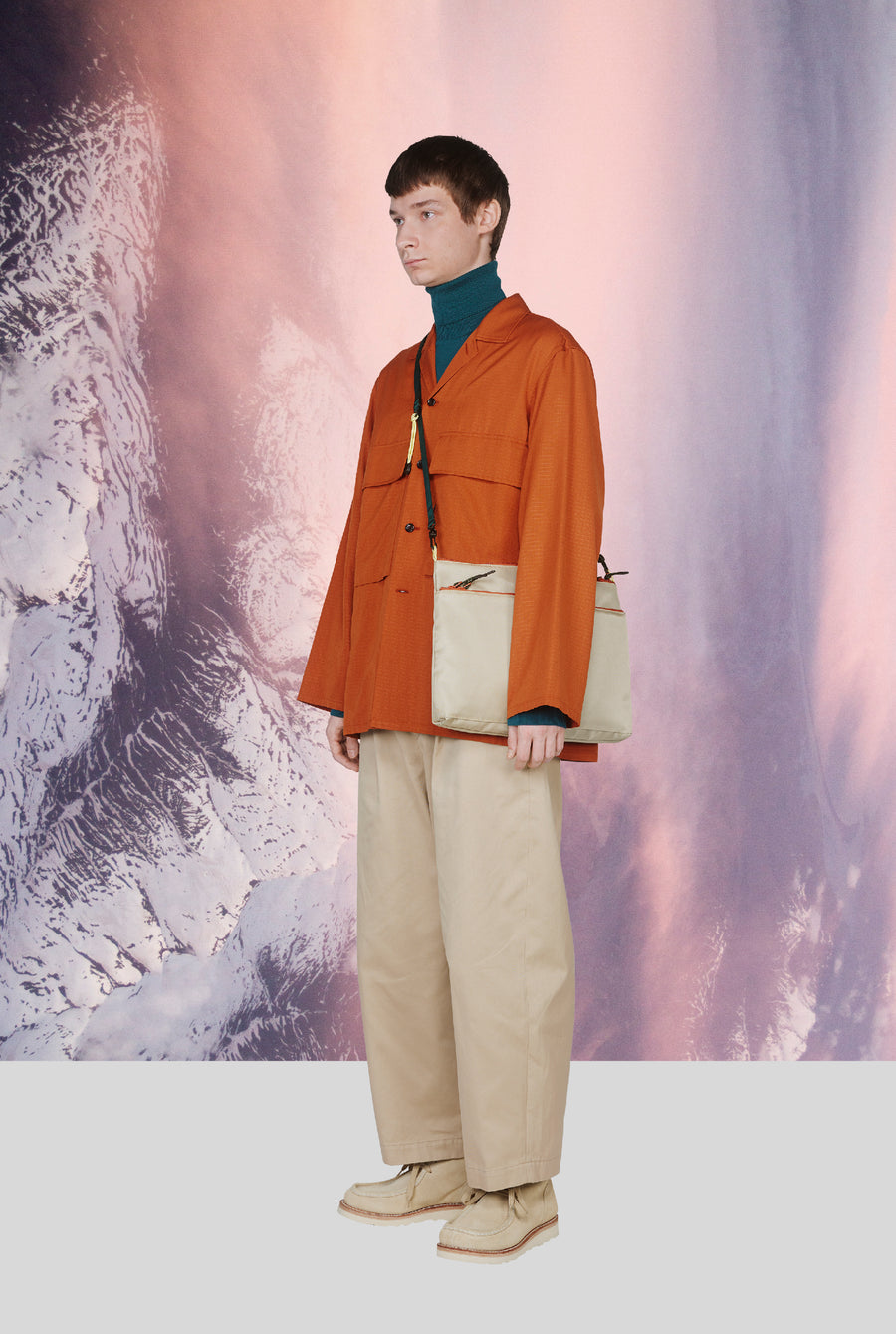 SALE- Nylon Twill Sacoche_L – Graphpaper
