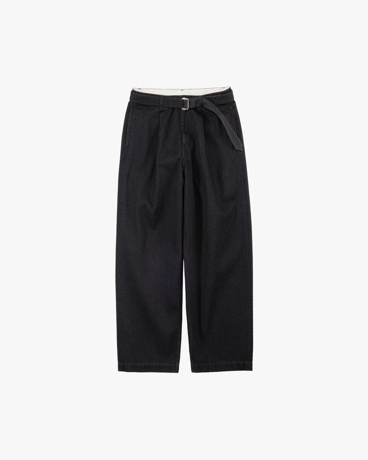 Selvage Denim Belted Pants