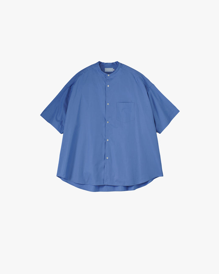 ALUMO for GP S/S Oversized Band Collar Shirt