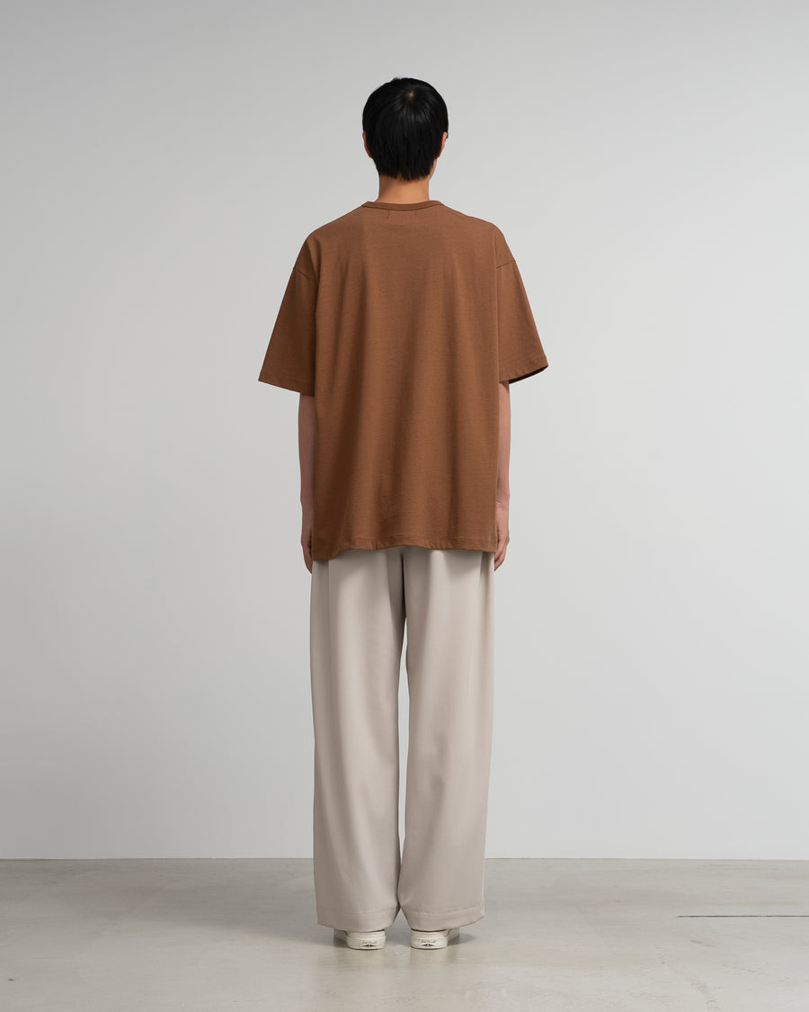 Recycled Cotton Jersey S/S Tee