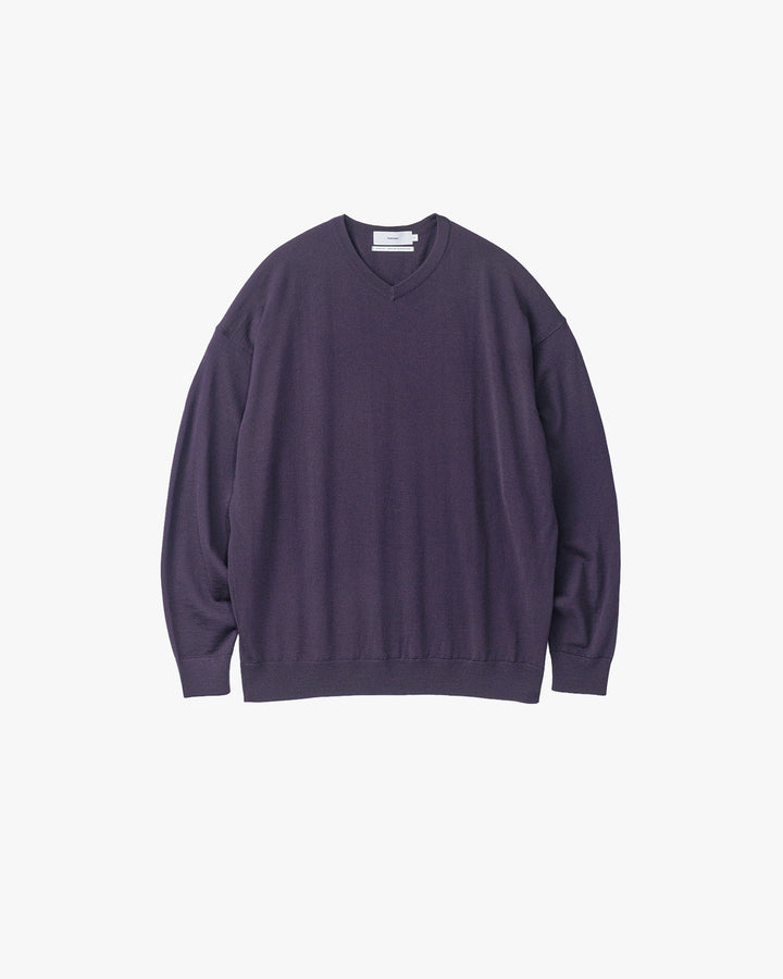 -SALE- High Gauge V Neck Knit