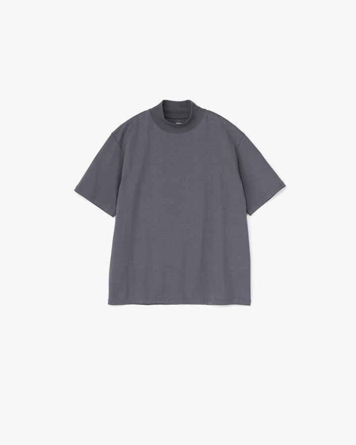 S/S Mock Neck Tee