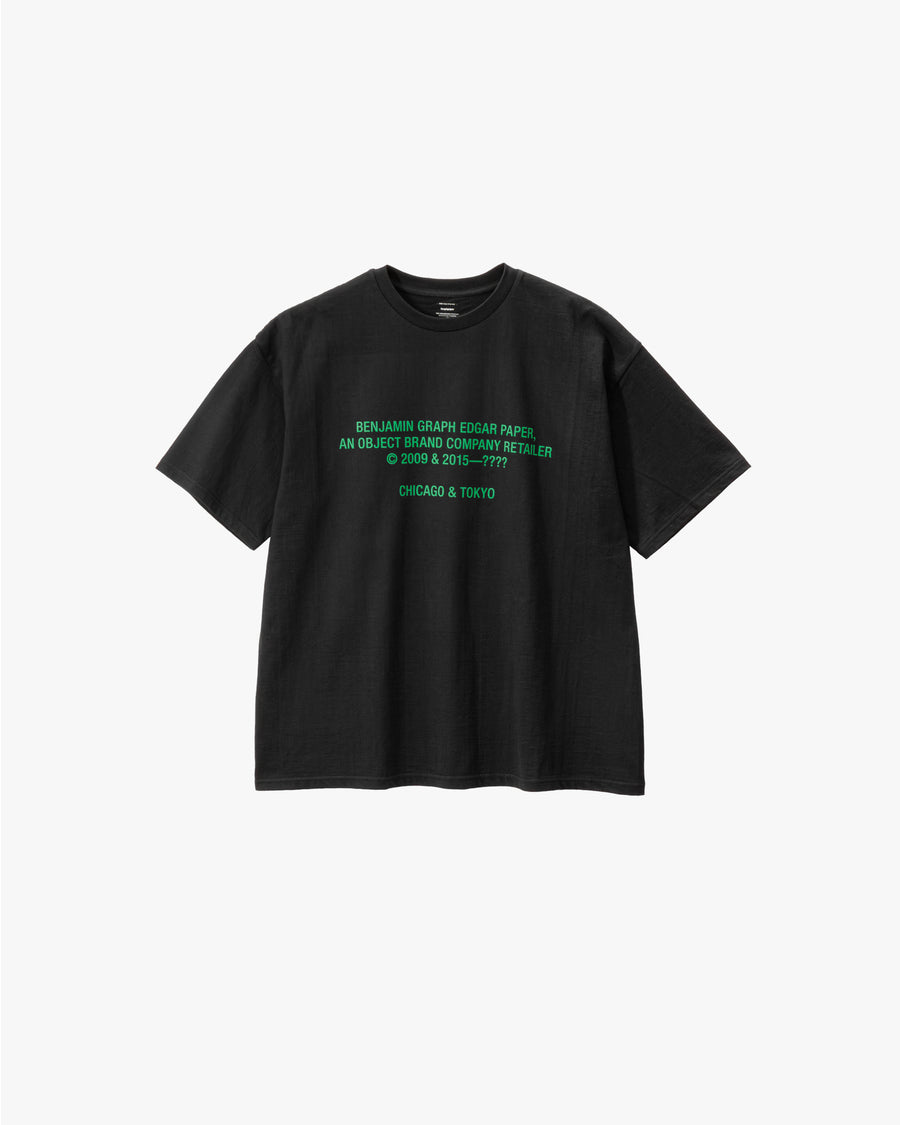 BENJAMIN GRAPH EDGAR PAPER S/S Oversized Tee – Graphpaper